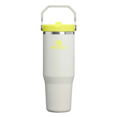STANLEY THE ICEFLOW™ FLİP STRAW TUMBLER 0.89L / 30OZ - PALE STONE ATOMİC
