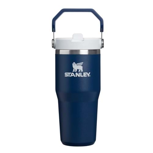 STANLEY THE ICEFLOW™ FLİP STRAW TUMBLER 0.41L / 14OZ - DARK NAVY