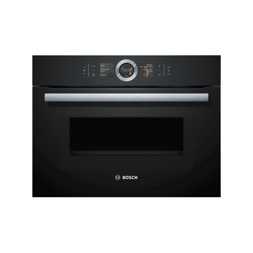 BOSCH CMG636BB1 SİYAH PİANO DİZAYN 4D PİŞİRME FIRIN+MİKRODALGA