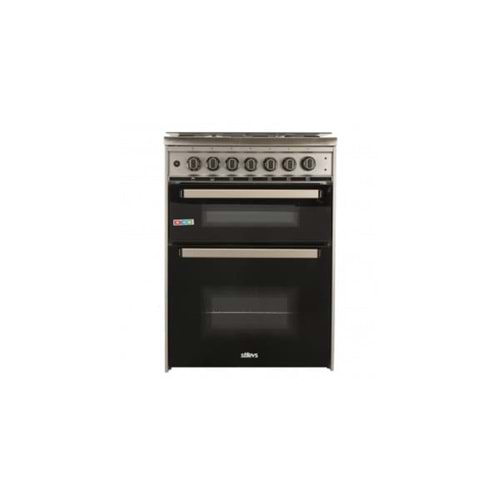 STİLEVS İNOX ÇİFT KAZANLI İNOX SOLO FIRIN ST-FR6060SEMIWOKDUO-IN