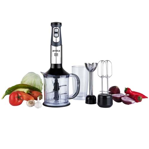 ARNİCA STİCK TREND BLENDER SET İNOX