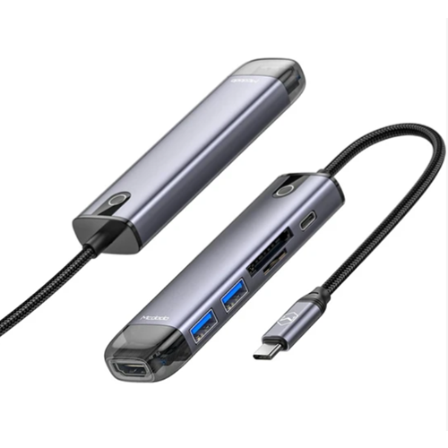 MCDODO HU-7740 6İN1 USB-C HUB GREY