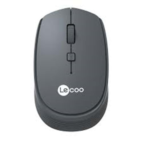 LECOO WS202 WİRELESS MOUSE SİYAH