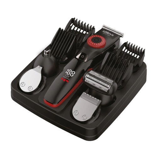 STİLEVS ST-MRSTİL 1002 ERKEK BAKIM SETİ TIRAŞ MAKİNESİ KIRMIZI