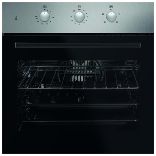 SİLVER/KUMTEL A+ ANKASTRE TURBO İNOX FIRIN 60 LİTRE B66-SF2