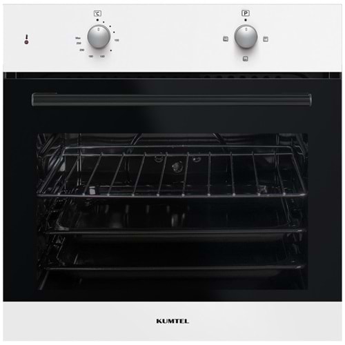 SİLVER/KUMTEL A+ ANKASTRE BEYAZ FIRIN 60 LİTRE B66-S2