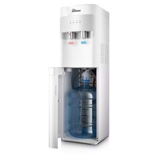 SİLVER SU SEBİLİ BEYAZ ALTTAN DAMACANA AE-SS-8B