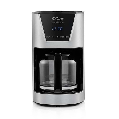 ARZUM AR3081 BREWTİME DELUX FİLTRE KAHVE MAKİNESİ İNOX