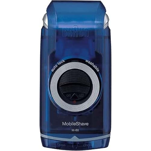 BRAUN MOBİLE SHAVER M60 FOİL SHAVER YIKANABİLİR BRNM60