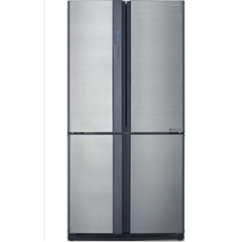 SHARP SJFP850ASS5 724 LİTRE İNVERTER GARDIROP TİPİ BUZDOLABI SİLVER CAM