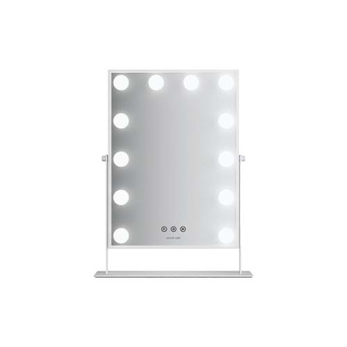 GREEN LİON GLAM SHİNE MAKEUP MİRROR 9 LED LİGHTS WHİTE GNGLMAKE9WH