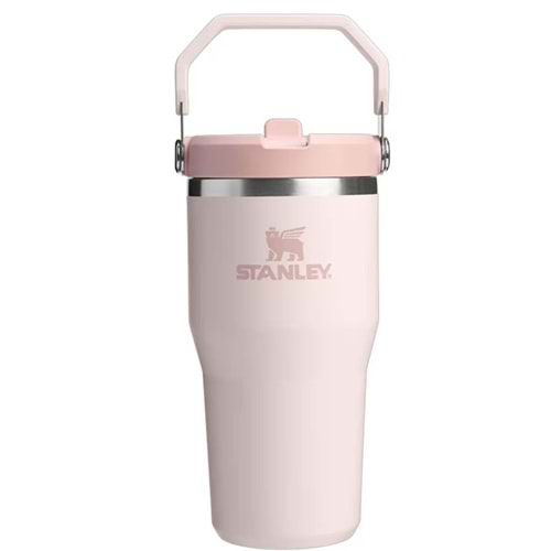 STANLEY İCEFLOW FLİP STRAW TUMBLER 590ML ROSE QUARTZ