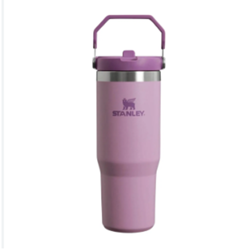 STANLEY İCEFLOW FLİP STRAW TUMBLER 30 OZ 890ML CHERRY BLOSSOM