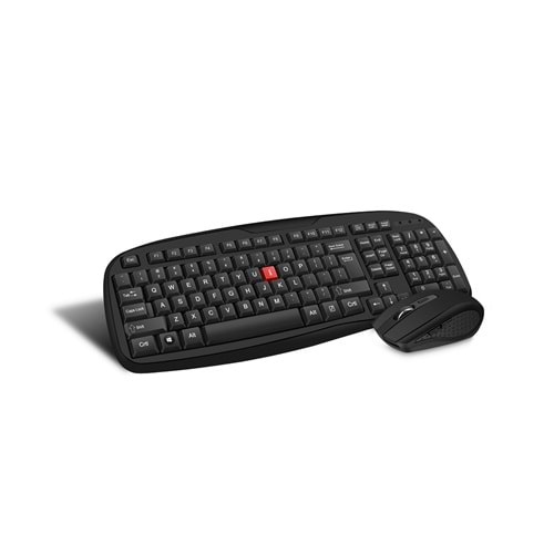 SUNİX WİRELESS KLAVYE MOUSE SET SİYAH KL-30