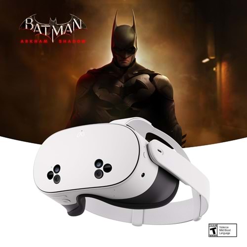 META QUEST 3S 256 GB İNCLUDED BATMAN ARKHAM SHADOW