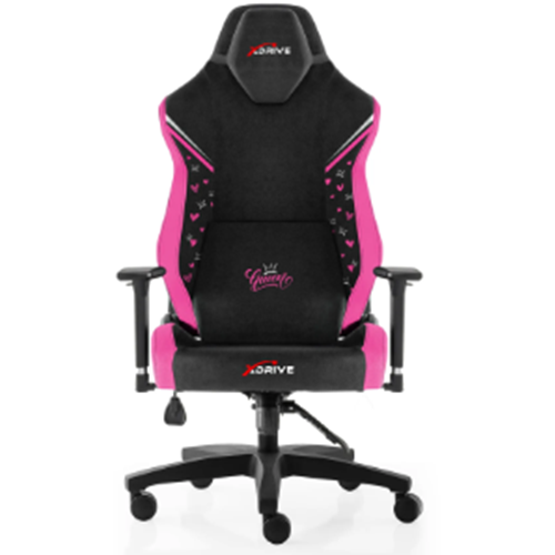 XDRİVE ANKA OYUNCU KOLTUĞU (QUEEN ÖZEL SERİ) PEMBE/SİYAH