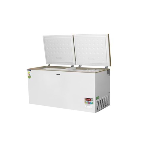 GEEPAS 550 LİTRE ÇİFT KAPILI YATAY DERİN DONDURUCU GCF55019