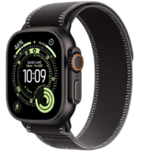 APPLE WATCH ULTRA 3 49MM BLACK Tİ BLACK CHARCOAL