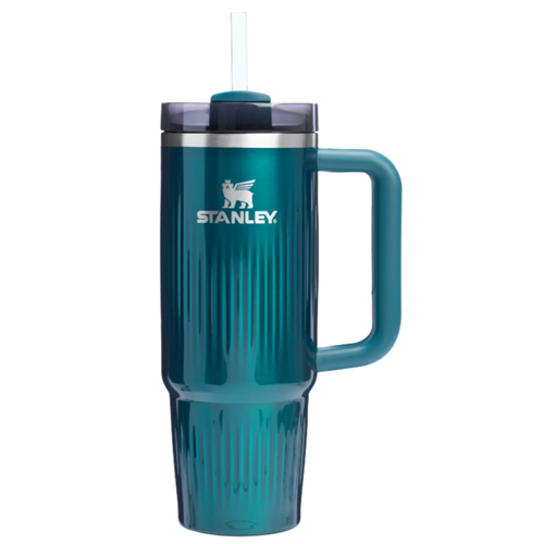 STANLEY FLUTED TUMBLER QUENCHER 30 OZ YEŞİL TERMOS