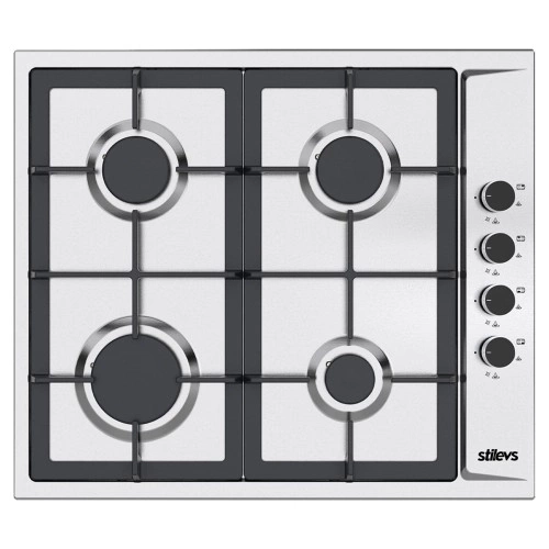 STİLEVS ST-AO-6040SR İNOX ANKASTRE OCAK