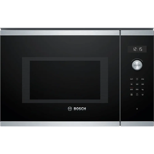 BOSCH Serie 6 Ankastre Mikrodalga, Izgara Fonksiyonlu 59 x 38 cm Inox BEL554MS0