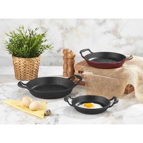 POLOCHEF CRYSTAL DÖKÜM GRANİT SAHAN 22CM IDS-122