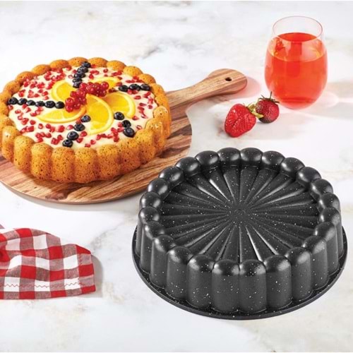 POLOCHEF ELİF DÖKÜM KEK KALIBI 26CM EDK-126