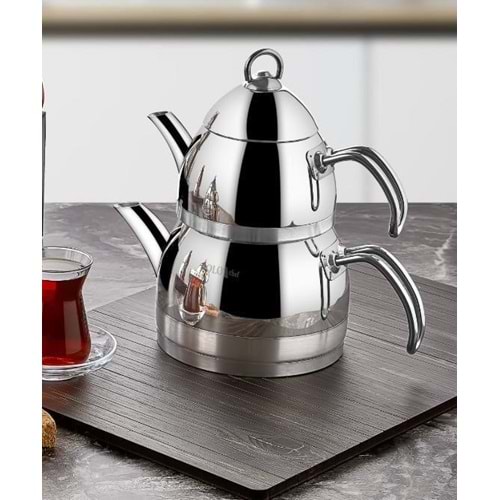 POLOCHEF ZÜMRÜT ÇELİK ÇAYDANLIK TEL SAP ORTA ZTÇ-102