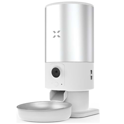 XENON SMART AKILLI ÇELİK MAMA KABI Wİ-Fİ UZAKTAN SESLİ VE KAMERA KONTROLLÜ X8605