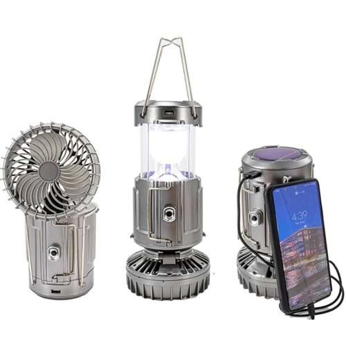 ETM GSH-9299 SOLAR FANLI KAMP LAMBASI