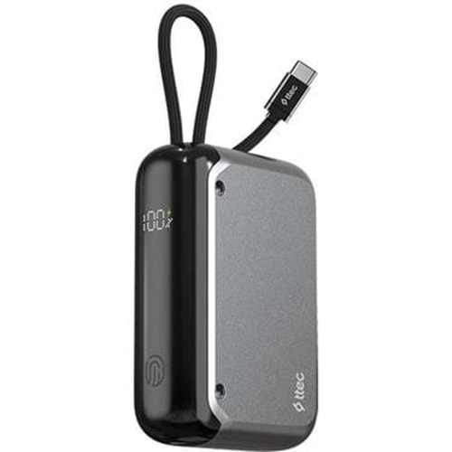 TTEC 2BB228UG RECHARGER LCD 10.000MAH PD30W POWERBANK