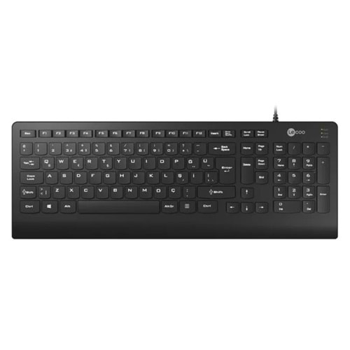 LECOO KB103 KABLOLU Q KLAVYE SİYAH