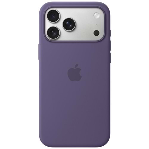 APPLE İPHONE 17 PRO MAX MAGSAFE SİLİKON KILIF PURPLE FOG