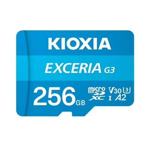 KIOXIA EXCERİA G3 UHS-I 256GB MİCRO SDXC