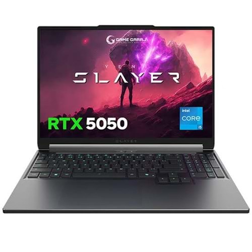 GAMEGARAJ SLAYER X5T-5050 C2 İ5-13500HX 16/1TB SSD DDR5 RTX5050