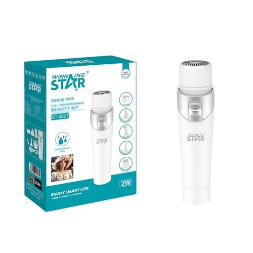 WİNNİNG STAR ST-5821 5İN1 BAYAN GÜZELLİK SETİ