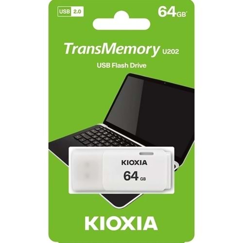 KİOXİA 64GB USB BELLEK BEYAZ U202 2.0