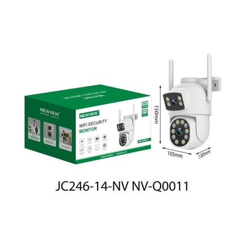 NEWVEW NV-Q0011 WIFI KABLOSUZ GÜVENLİK KAMERASI