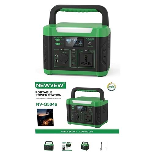 NEWVEW NV-Q5046 TAŞINABİLİR SOLAR GÜÇ KAYNAĞI / JENERATÖR
