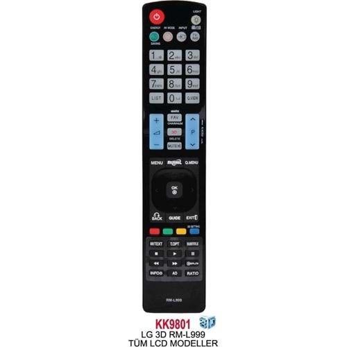 LG TV KUMANDA KK9801