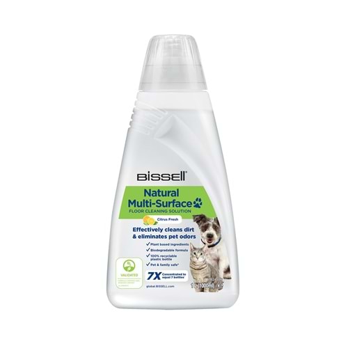 BİSSELL NATURAL MULTİ-SURFACE FLOOR CLEANİNG 1LT 3122