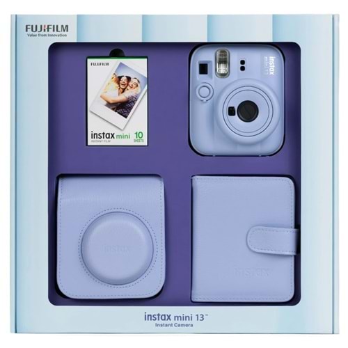 FUJIFILM INSTAX MINI 13 BUNDLE BOX MAVİ