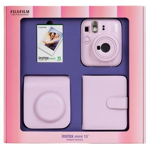 FUJIFILM INSTAX MINI 13 BUNDLE BOX PEMBE