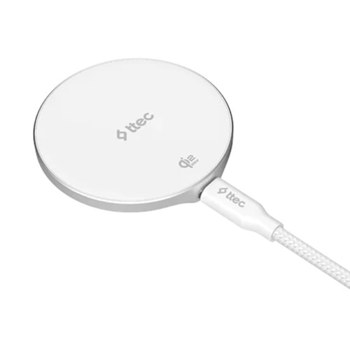 TTEC 2KS40B PRO2 TOUCH MAGSAFE KABLOSUZ ŞARJER BEYAZ