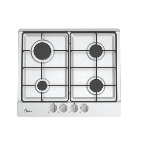 MIDEA MH 604FX 4 GÖZ ANKASTRE OCAK INOX
