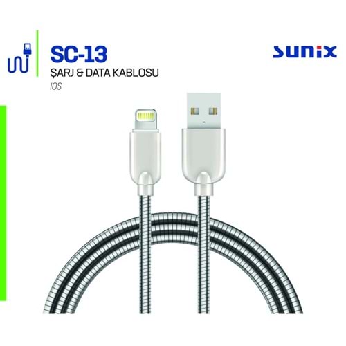 SUNİX METAL IOS CABLES SC-13