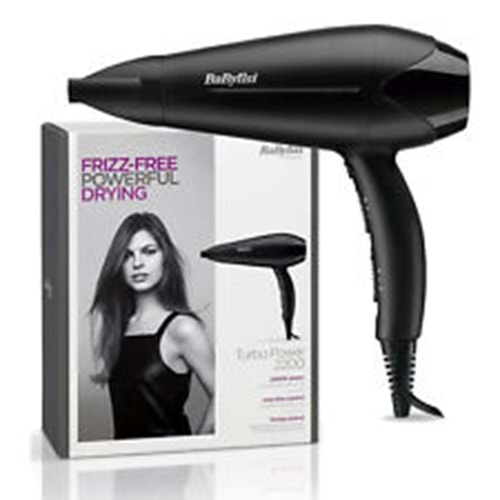 BABYLİSS 5572U TURBO POWER 2200 HAİR DRYER