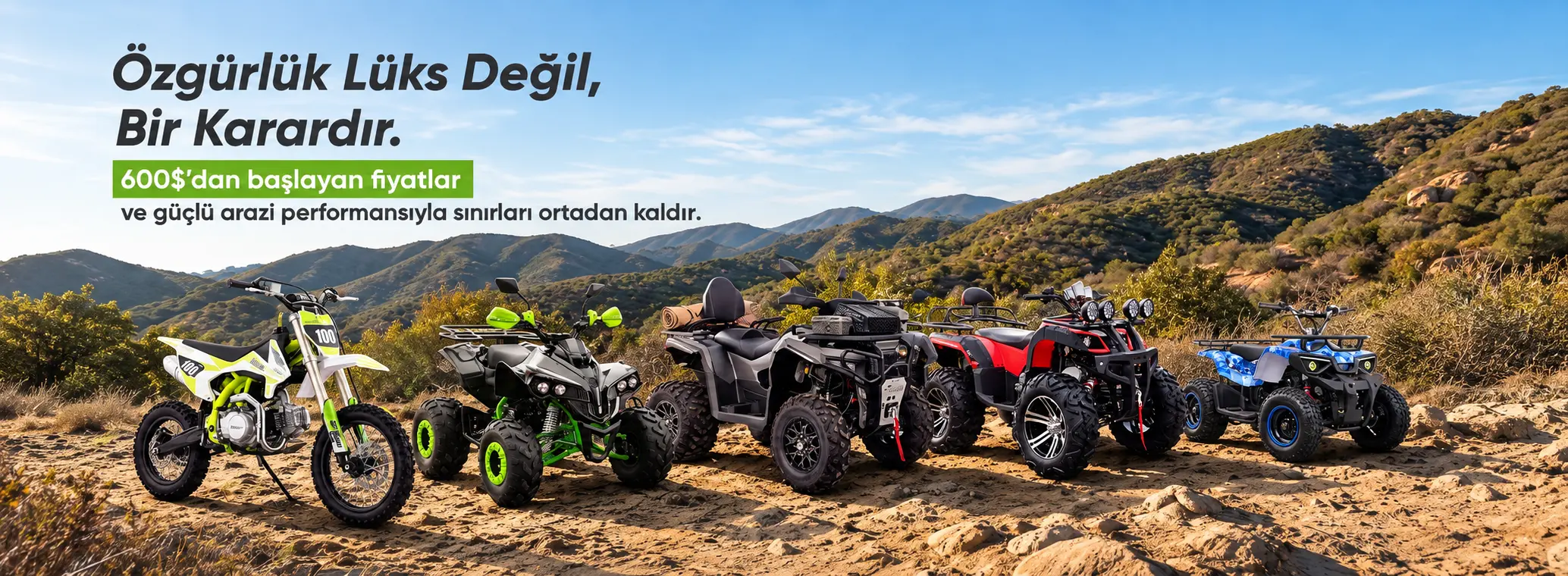 Kıbrıs ATV UTV Motor Modelleri