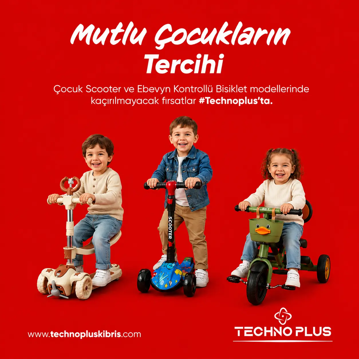 Kıbrıs Çocuk Scooter Modelleri
