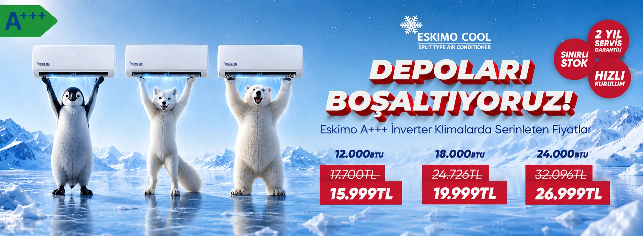 Kıbrıs Eskimo Klima Kampanya